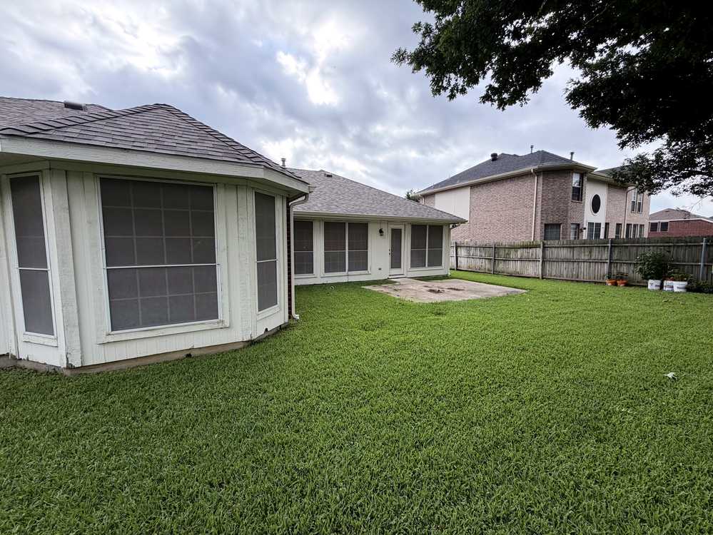 Siding replacement and backyard turnaround - before