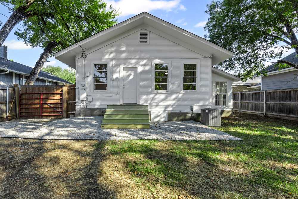 Whole-home make-ready - rear, complete