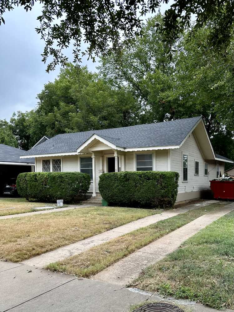 Whole-home make-ready - front elevation - before