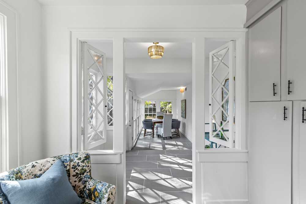 Sunroom and French doors - make-ready refresh
